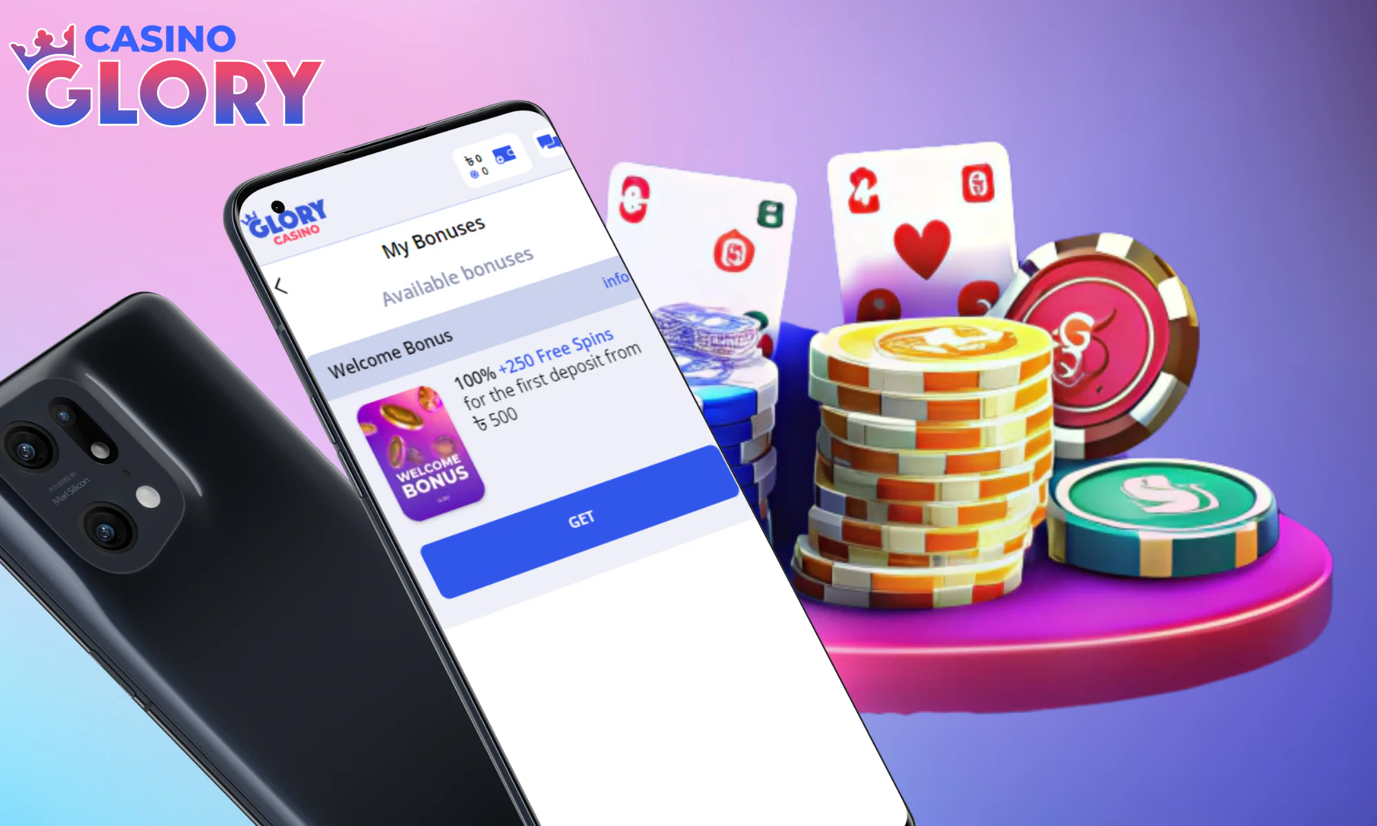 Bangladeşli kullanıcılar için yeni Glory Casino uygulaması hoş geldin bonusu